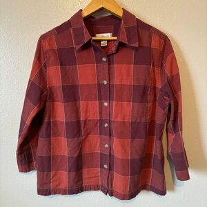 CJ Banks Plaid Shirt